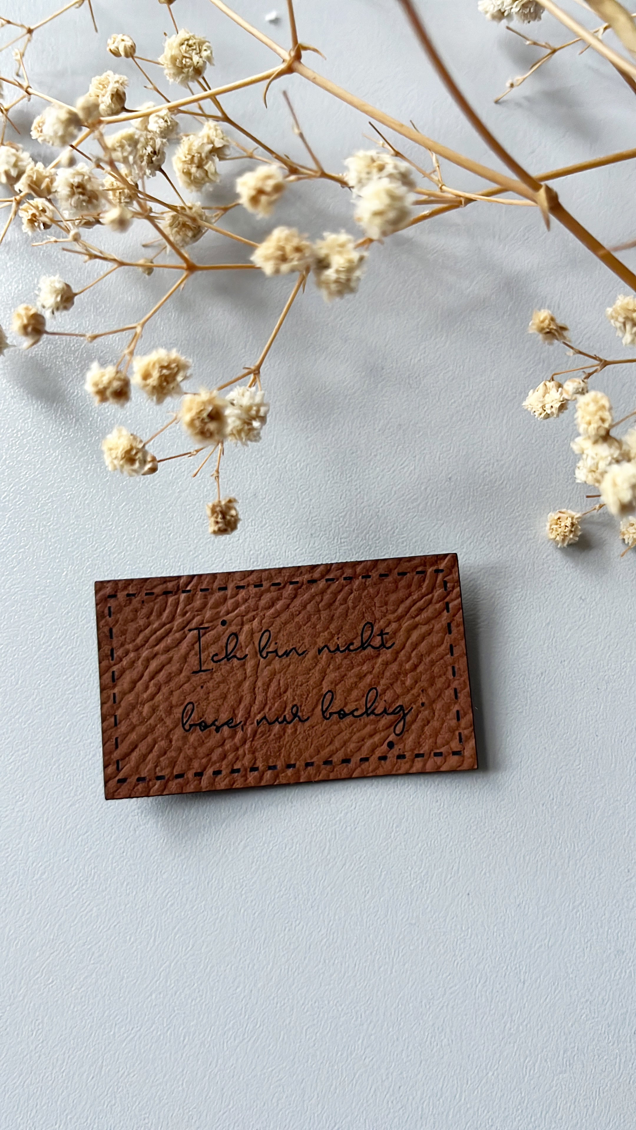 Ich bin nicht böse, nur bockig Label